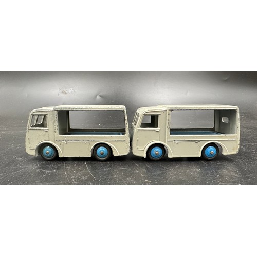 862 - Unboxed Dinky toys to include N.C.B. Electric Van and N.C.B. Electric Van 30V, Petrol Truck x 2, 470... 