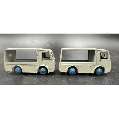 862 - Unboxed Dinky toys to include N.C.B. Electric Van and N.C.B. Electric Van 30V, Petrol Truck x 2, 470... 