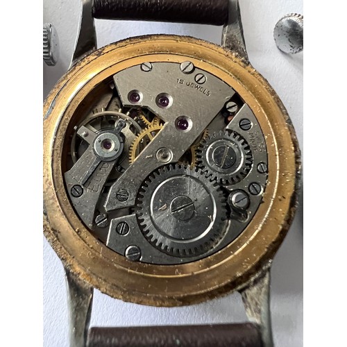 567 - Two watches to include a Buren Grand Prix, stamped to rear of case 251741 and inner 415326 and a Mig... 