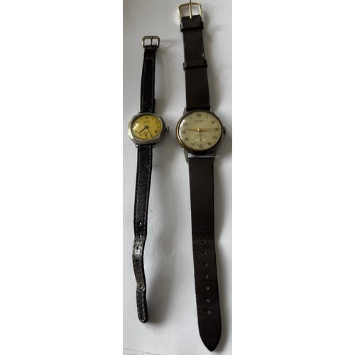 567 - Two watches to include a Buren Grand Prix, stamped to rear of case 251741 and inner 415326 and a Mig... 