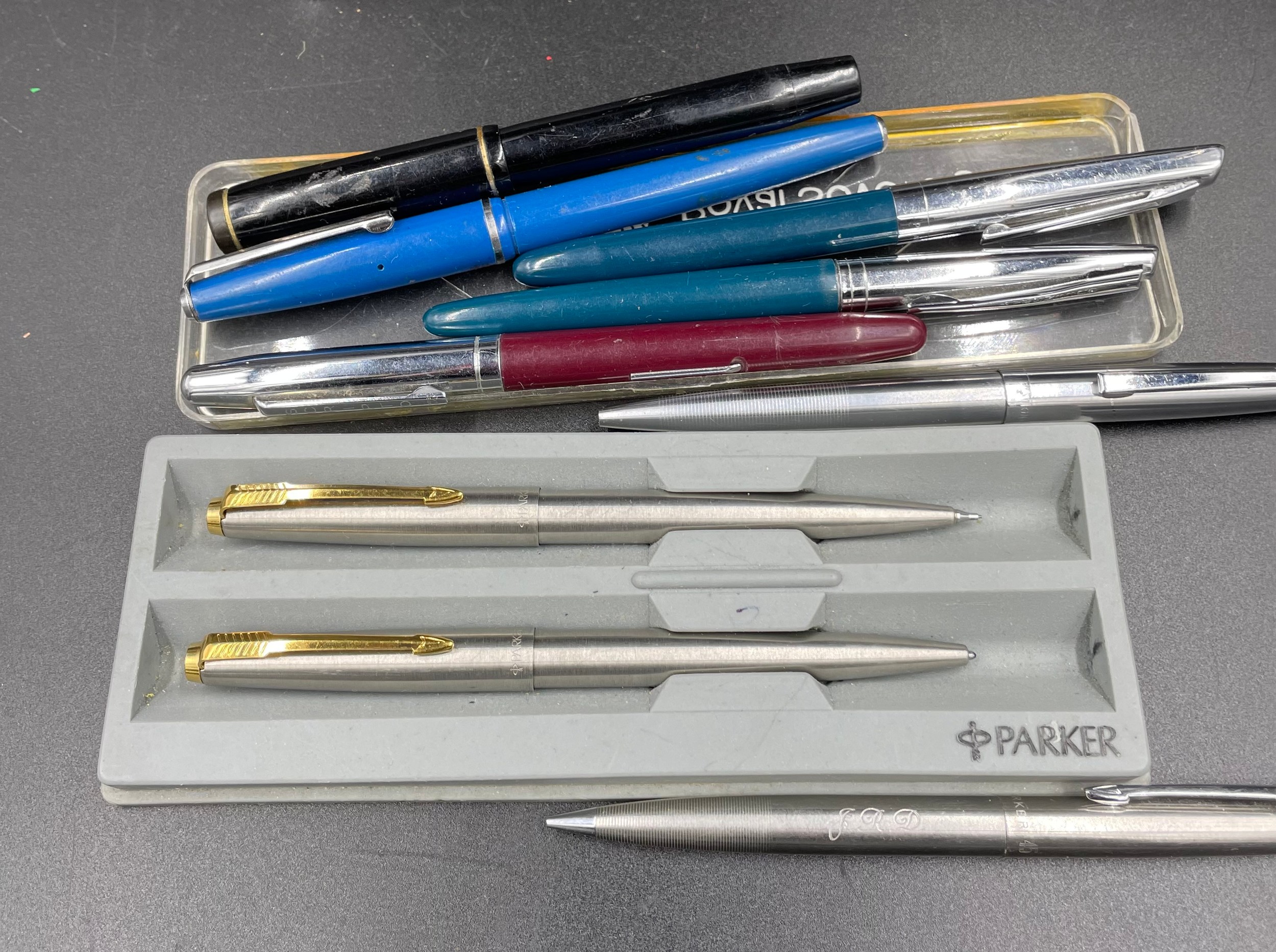 Parker : A Parker 45 stainless steel propelling pencil, made in the USA ...