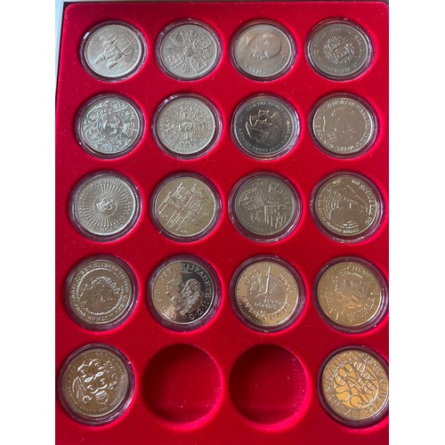 608 - Various Uncirculated Crowns, 5 pounds and Five Shilling coins to include 1953, 1960, 1965, 1972, 197... 