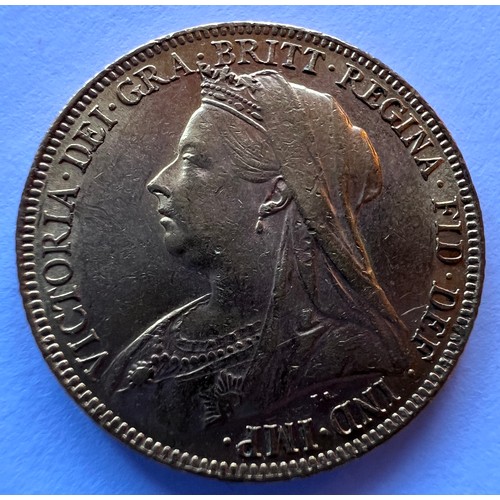 616 - A Victoria, 1837-1901 sovereign, 1901. 8gm.