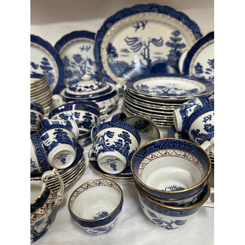 266 - Large quantity of Booths blue and white 