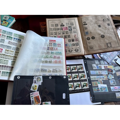 593 - A very  large collection of mainly world stamps.