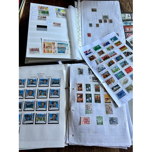 593 - A very  large collection of mainly world stamps.