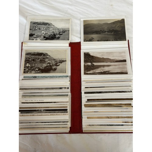 754 - Four albums of postcards mostly with a nautical theme. Two largest albums with mercantile (incudes s... 