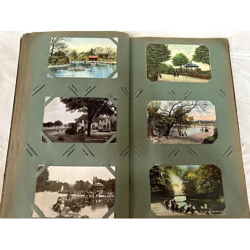 761 - Four postcard albums, the majority topographical to include various British topography, Hull (71), S... 