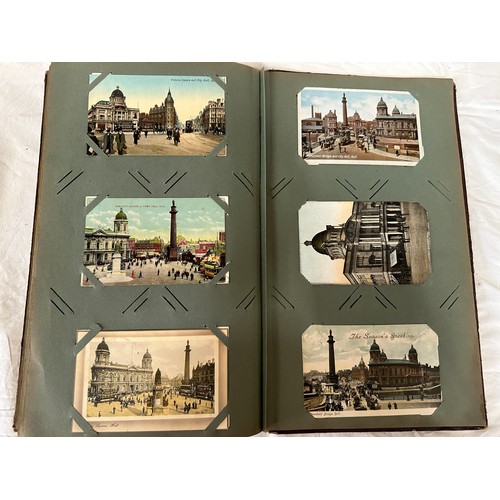 761 - Four postcard albums, the majority topographical to include various British topography, Hull (71), S... 