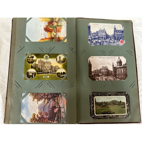 761 - Four postcard albums, the majority topographical to include various British topography, Hull (71), S... 