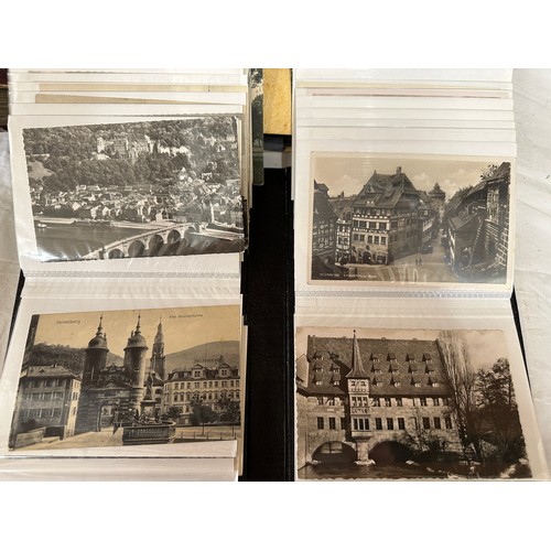 761 - Four postcard albums, the majority topographical to include various British topography, Hull (71), S... 