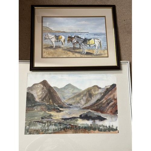 1172 - Margaret Parker (Northern British 1925-2012) 'Wasdale' watercolour signed and titled, image 36 x 53c... 