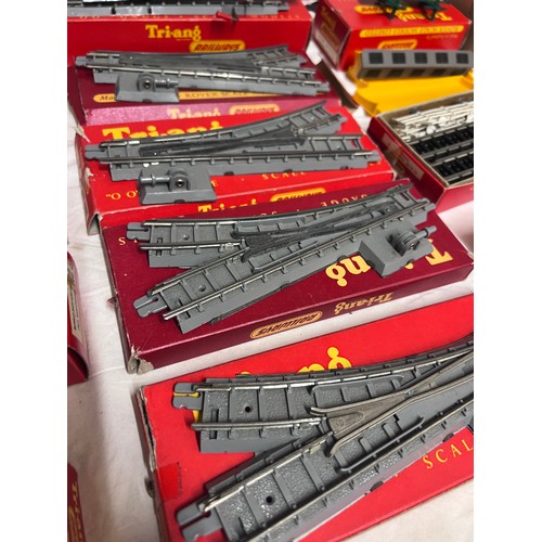 815 - A large quantity of Tri-ang railway Locomotives, Wagons and accessories to include R3 Electric Goods... 