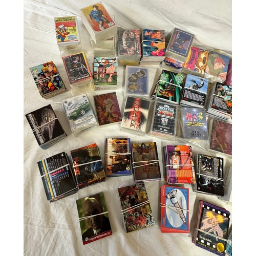 764 - A very large collection of Trade/Collectors Cards of Sports, Marvel, Disney, Tv programme, Topps set... 