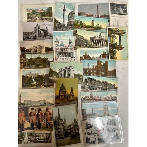 766 - Quantity of postcards to include London (141), coloured and black and white, an Album (191) to inclu... 