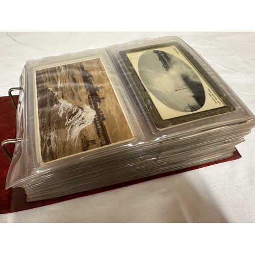 766 - Quantity of postcards to include London (141), coloured and black and white, an Album (191) to inclu... 