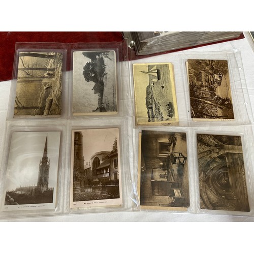 766 - Quantity of postcards to include London (141), coloured and black and white, an Album (191) to inclu... 