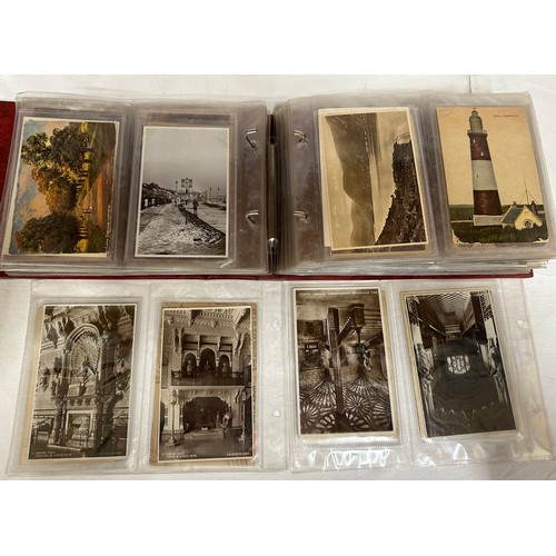 766 - Quantity of postcards to include London (141), coloured and black and white, an Album (191) to inclu... 