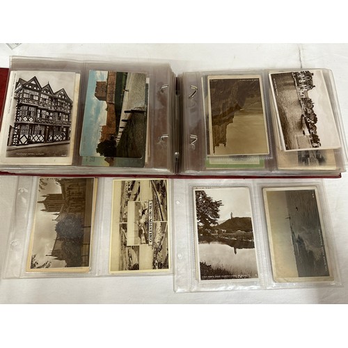 766 - Quantity of postcards to include London (141), coloured and black and white, an Album (191) to inclu... 