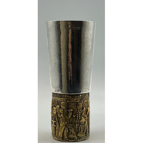 657 - An Aurum silver and silver-gilt goblet Made by Order of the Dean and Chapter of York to Commemorate ... 