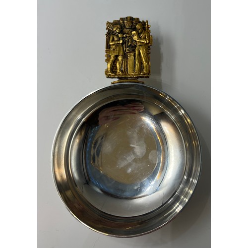 658 - An Aurum silver and silver-gilt limited edition bowl Made by Order of the Dean and Chapter of York t... 