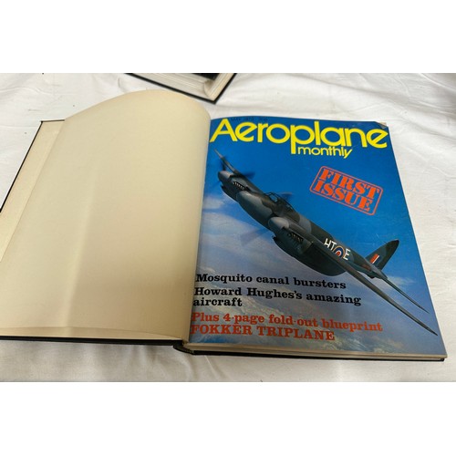 789 - Aviation interest. Air International monthly publications in 9 bespoke volumes from Jan 1973- Dec 19... 