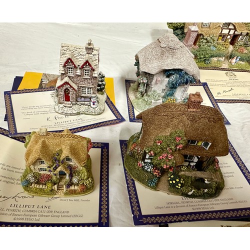 200 - Lilliput models to include Queens Diamond Jubilee 2012 Limited Edition 871/1500, Walton Lodge, Meado... 