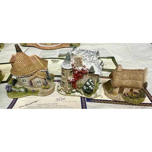 200 - Lilliput models to include Queens Diamond Jubilee 2012 Limited Edition 871/1500, Walton Lodge, Meado... 