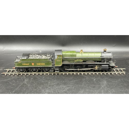 821 - Taplow Court 2950 Great Western 0 gauge in 'Great Western' green with brass name and number plates S... 