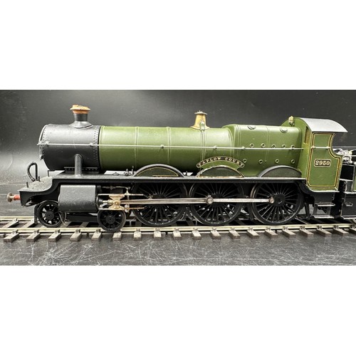 821 - Taplow Court 2950 Great Western 0 gauge in 'Great Western' green with brass name and number plates S... 