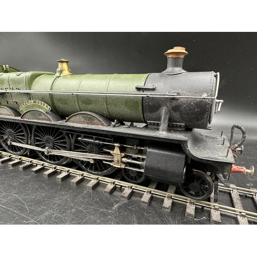 821 - Taplow Court 2950 Great Western 0 gauge in 'Great Western' green with brass name and number plates S... 