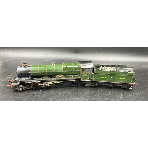 822 - A Finescale O Gauge GWR King John 6026 Class 4-6-0 Locomotive and Tender in 'Great Western' green wi... 