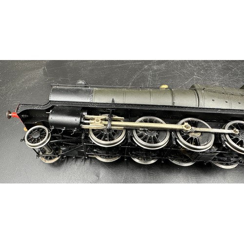 824 - A GWR 2872 0 gauge Tank Locomotive and Tender with black paint finish.