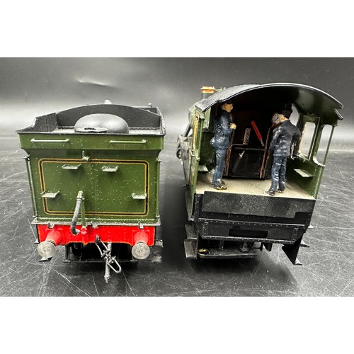 825 - A GWR 4951 0 gauge Llangedwyn Hall Locomotive and Tender in 'Great Western' green with brass name an... 