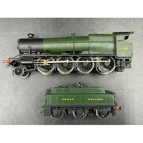 826 - A G.W.R. 2317 locomotive and tender and a G.W.R. 4706 locomotive and tender, both K's Kits.