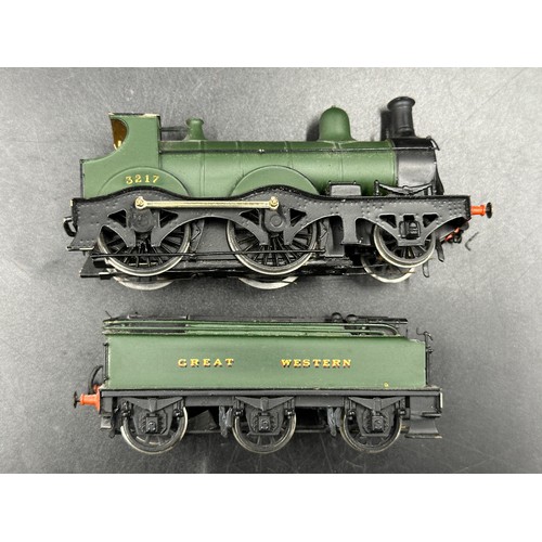 826 - A G.W.R. 2317 locomotive and tender and a G.W.R. 4706 locomotive and tender, both K's Kits.