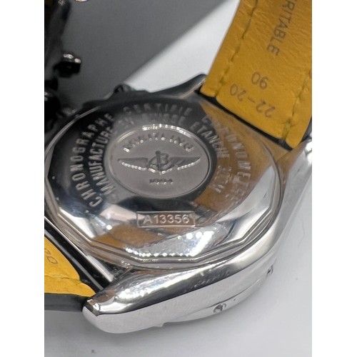 539 - Breitling Chronomat Evolution. Ref: A13356 43mm Stainless Steel wristwatch. With box and papers. Ver... 