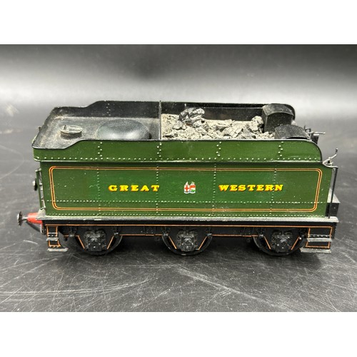 1135 - A Finescale O Gauge GWR King John 6026 Class 4-6-0 Locomotive and Tender in 'Great Western' green wi... 