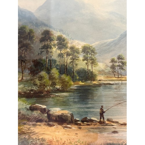 1408 - Milton Drinkwater (1862-1923) A pair of highland landscape watercolours, both signed lower left. Ima... 