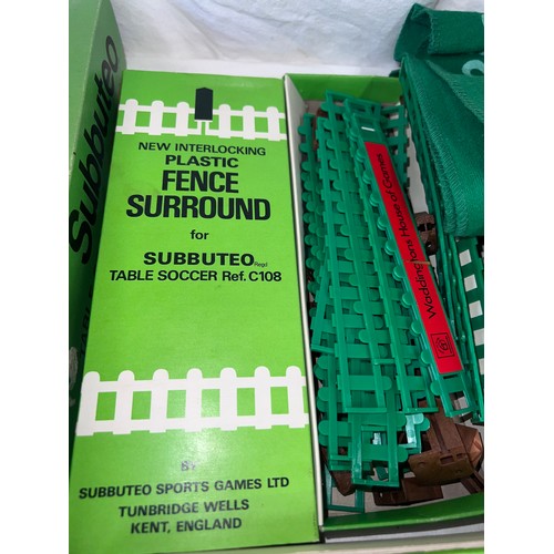 1120 - A collection of Subbuteo to include Club Edition, Scoreboard, teams, F.A. cup etc.