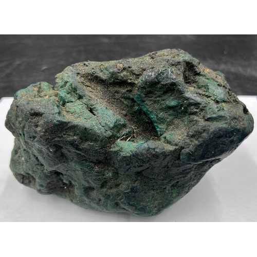 1274 - A specimen of Ambergris of dark green colour. 553gm.