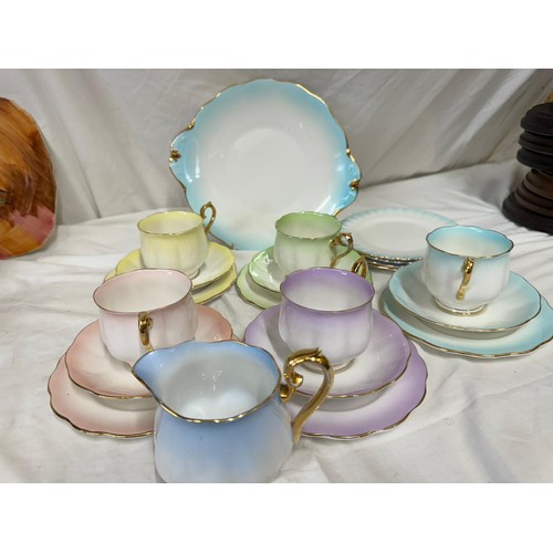 206 - A miscellany of ceramics to include a part Royal Albert 'Rainbow' tea service, part Royal Albert 'Co... 