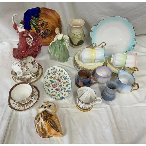 206 - A miscellany of ceramics to include a part Royal Albert 'Rainbow' tea service, part Royal Albert 'Co... 