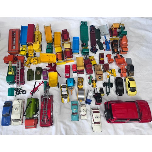 1159 - Diecast toys comprising Dinky, Corgi, Lesney, Matchbox Series etc to include Dinky Johnston Road Swe... 