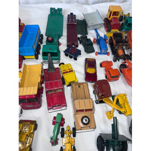 1159 - Diecast toys comprising Dinky, Corgi, Lesney, Matchbox Series etc to include Dinky Johnston Road Swe... 