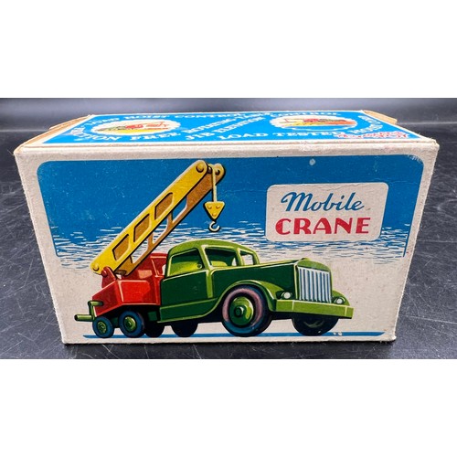 1166 - A boxed Crescent Toys Mobile Crane No.1269.