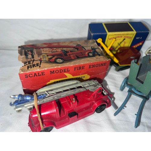 1171 - Diecast models to include A boxed Moko Lesney Major M-4 Ruston Bucyrus No.4, Crescent Toys Scale Mod... 