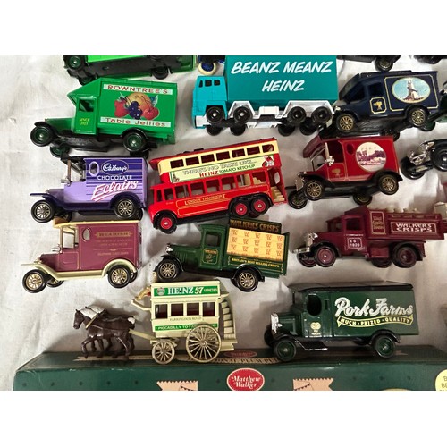 1150 - A collection of toy vehicles to include a boxed Disney Burago 1/18 scale beetle, Lledo vehicles, Mat... 