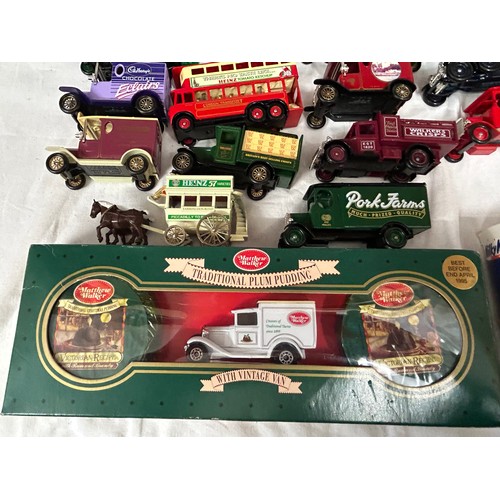 1150 - A collection of toy vehicles to include a boxed Disney Burago 1/18 scale beetle, Lledo vehicles, Mat... 