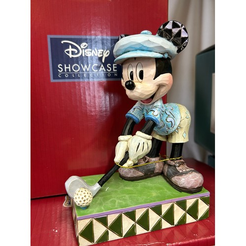 313 - Walt Disney Interest. Boxed figurines. Showcase Collection: All Aboard, For You, Hole In One, Specia... 